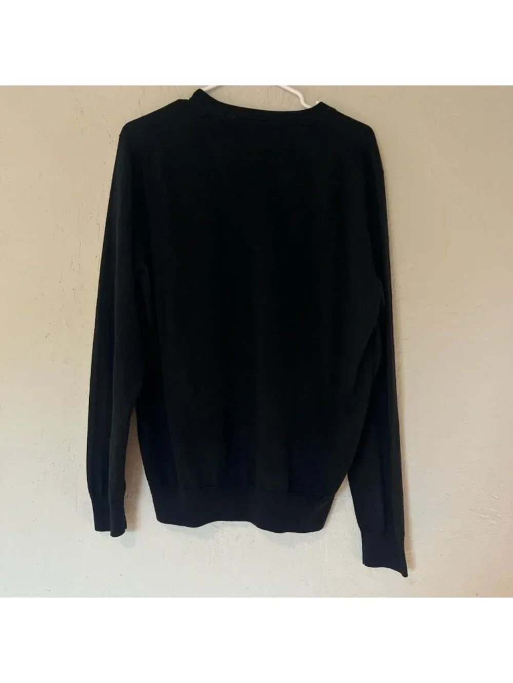 Lacoste Women's Black v-neck sweater